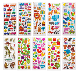 China cheap puffy sticker Wholesale